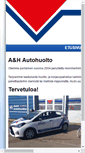 Mobile Screenshot of ahautohuolto.net